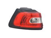 NEW LEFT TAIL LIGHT FITS JEEP GRAND CHEROKEE 2014 2015 CH2804107 68102907AF