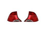 NEW PAIR OF TAIL LIGHTS FIT FORD FOCUS 2003 2004 FO2801198 FO2800198 2S4Z13405AB