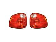 NEW TAIL LIGHT PAIR FITS FORD F 150 FLARESIDE BED 01 04 YL3Z13404AA YL3Z13405AA
