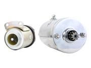 CHROME STARTER AND SOLENOID FITS HARLEY DAVIDSON POLICE MODEL FLPF 1971-1972 74169-69 74169-69 7416969 CHROME STARTER AND SOLENOID FITS HARLEY DAVIDSON POLICE MODEL FLPF 1971-1972 74169-69 74169-69 7416969