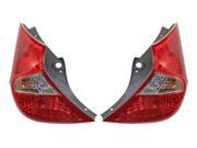 PAIR OF TAIL LIGHTS FIT HYUNDAI ACCENT HATCHBACK 12-14 HY2800143 92401-1R210 PAIR OF TAIL LIGHTS FIT HYUNDAI ACCENT HATCHBACK 12-14 HY2800143 92401-1R210