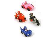 Sonic the Hedgehog Pullbacks Racer Cars Set of 4