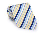 Paolo Davide Men s Woven Blue Yellow Tie