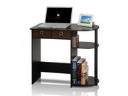 Furinno Go Green Home Laptop Notebook Computer Desk/Table, Espresso/Black/Brown