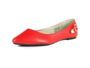 Alpine Swiss Rose Womens Ballet Flats Pointed Toe Suede Lined Buckle Dress Shoes
