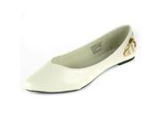 Alpine Swiss Rose Womens Ballet Flats Pointed Toe Suede Lined Buckle Dress Shoes