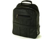 Women s Leather Backpack Multiple Pocket Handbag Adjustable Strap Organizer Bag