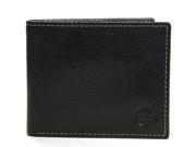 Timberland Men s Passcase Wallet Pebble Grain Leather Flip ID Card Window Bifold