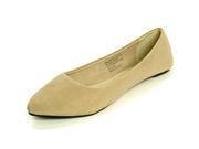 Alpine Swiss Lilly Women s Ballet Flats Pointed Toe Suede Lined Microsuede Shoes