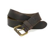 Timberland Mens Distressed Belt Genuine Leather Classic Metal Buckle Sizes 32 42