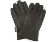 Alpine Swiss Men s Touchscreen Gloves Genuine Leather Texting Winter Thermal Lined Brown – Small