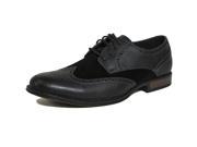 Alpine Swiss Men’s Wing Tip Lace Two Tone Oxford Dress Shoes