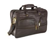 Hammer Anvil Turbo Expandable Laptop Briefcase Colombian Leather Messenger Bag