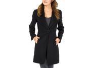 Alpine Swiss Stella Women s Wool Single Button Overcoat 7 8 Length Jacket Blazer