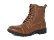 AlpineSwiss Patton Mens Combat Boots Lug Sole Rugged Canvas Military Field Shoes