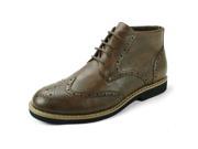 Alpine Swiss Men s Wing Tip Dressy Lace Up Leather Ankle Boots