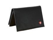Alpine Swiss Expandable Business Card Case Genuine Leather Front Pocket Wallet