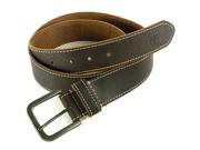 Timberland Mens Belt Genuine Boot Leather Dressy Classic Belts Casual or Dress
