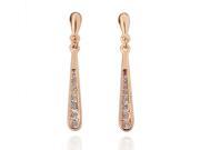 Swarovski Crystal 18K Gold Plated Earrings