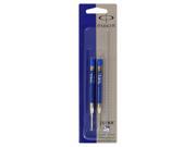Refill for Gel Ink Roller Ball Pens Medium Blue Ink 2 Pack