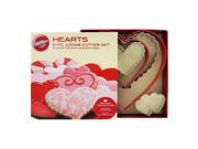Wilton 5 Piece Hearts Cookie Cutter Set