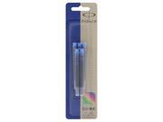 Refill Cartridge for Washable Ink Fountain Pens Blue Ink 5 Pack