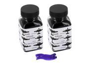Noodler s Ink Fountain Pen Bottled Ink 3oz VMail North African Violet Pack of 2