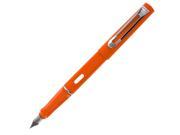 JinHao 599A Plastic Fountain Pen Medium Nib Orange