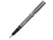 Lamy Al Star Anodized Metallic Fountain Pen Aluminum Graphite Barrel Fine Nib L26F