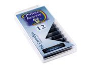 Private Reserve Ink Short International Ink Cartridges Pack of 12 Sonic Blue