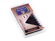Private Reserve Ink Short International Ink Cartridges Pack of 12 Claret