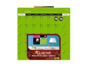 Quartet Dry Erase Calendar 14 x 14 Inches 1 Month Design Frameless Lime Green 35004 LGN