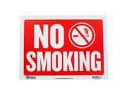 Bazic Small 9 x 12 Inches No Smoking Sign S 15