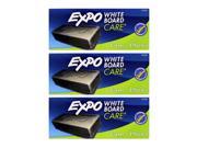 Expo Dry Erase Whiteboard Board Eraser Soft Pile Pack of 3 81505