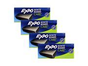 Expo Dry Erase Whiteboard Board Eraser Soft Pile Pack of 4 81505
