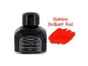 Diamine Fountain Pen Bottled Ink 80ml Brilliant Red