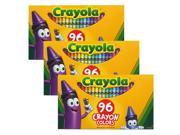 Crayola Classic Color Wax Crayons Assorted 288 Count 52 0096