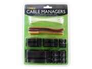 33 Piece Desktop Cable Management For Power Cords Charging Accessory Cables