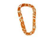 SecureLine 3 Animal Print Spring Link Carabiner 5 16 in Clip EA Giraffe