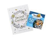 Secret Garden Artist s Edition Coloring Book with 50 Colored Pencils