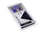 Private Reserve Ink Short International Ink Cartridges Velvet Black Pack of 12 PRC01