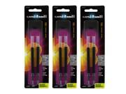 Uni Ball 207 Gel Pen Refill 1.0mm Bold Point Black Ink Pack of 6