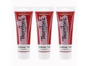 Thornton s Art Supply Acrylic Paint Tube 120ml 4.0oz Pack of 3 Cadmium Red