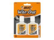 Bic Wite Out Quick Dry Correction Fluid 20ml Bottle White Pack of 48