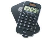 Victor Technologies VCT900 8 Digit Pocket Calculator Dual Power 2 .50in.x4 .25in.x.38in. BK