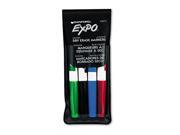 Dry Erase Markers Fine Point Assorted 4 Set SAN84074