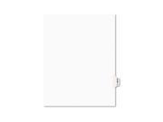 Avery Consumer Products AVE01378 Alphabetical Divider in.Hin. Side Tab 8 .50in.x11in. WE