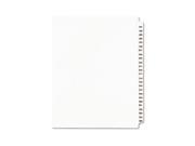 Avery Consumer Products AVE01342 Index Dividers Side Tab 301 325 8 .50in.x11in. White