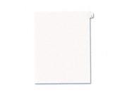 Avery Consumer Products AVE82163 Alphabetical Divider in.Ain. Side Tab 8 .50in.x11in. 25PK White