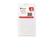 Removable Self Adhesive Multi Use Labels 1 x 3 White 250 Pack UNV50110